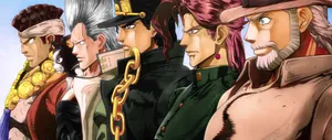 Jojo Bizarre Adventure Stardust Crusaders Men Wallpaper