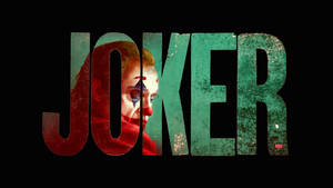 Joker 2019 Word Art Wallpaper