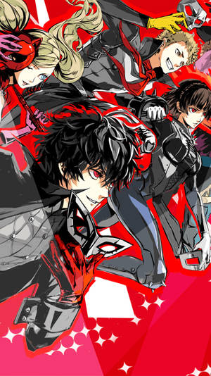 Joker And Phantom Thieves Persona 5 Wallpaper