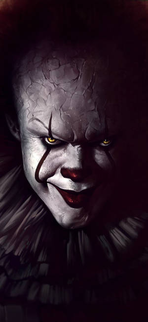 Joker Creepy Halloween Iphone Wallpaper