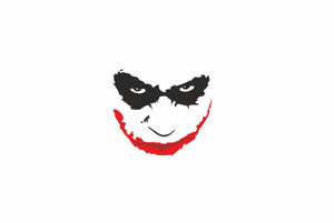 Joker Drawing Minimalist Wallpaper