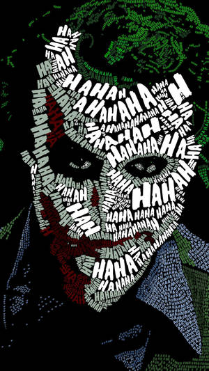 Joker Hahaha Figure Wallpaper
