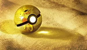 Jolteon Electrifying Pokeball Wallpaper