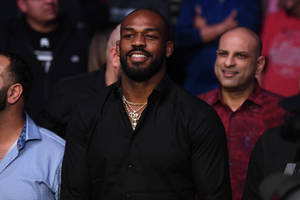 Jon Jones In The Audience Wallpaper