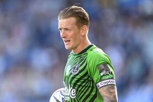 Jordan Pickford With Arm Tattoos Wallpaper