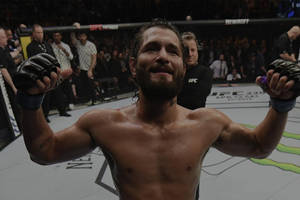 Jorge Masvidal Hands Up Wallpaper