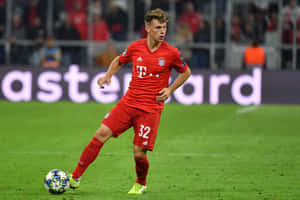 Joshua Kimmich Bayern Munich Action Wallpaper