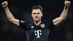 Joshua Kimmich Celebration Victory Pose Wallpaper