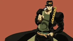 Jotaro Kujo Vector Art Wallpaper