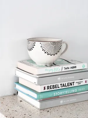 Journals With White Tea Cup Wallpaper