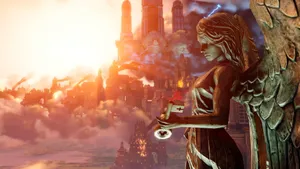 Journey To The Clouds With Bioshock Infinite Desktop Wallpaper