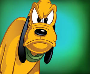 Joyful Pluto At Disneyland Wallpaper