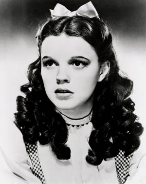 Judy Garland In Her Iconic Role As Dorothy Gale In
