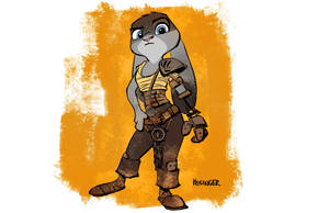 Judy Hopps As Furiosa Wallpaper