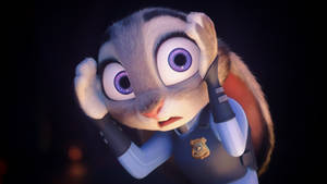 Judy Hopps Covers Ears Wallpaper