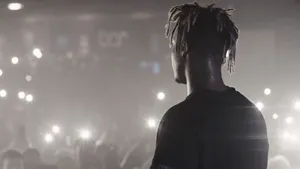Juice Wrld B&w Live Wallpaper
