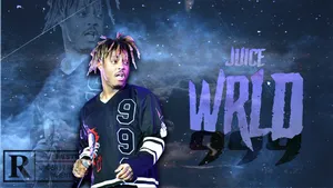 Juice Wrld Blue Sky Wallpaper
