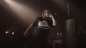Juice Wrld Performing Live Wallpaper