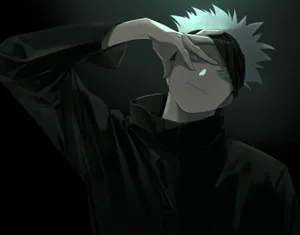 Jujutsu Kaisen 4k Satoru Black Wallpaper
