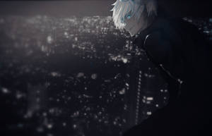 Jujutsu Kaisen Gojo City Night Wallpaper