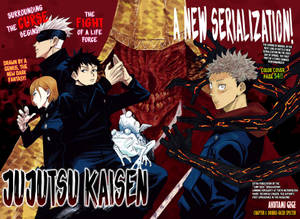 Jujutsu Kaisen Promotional Poster Wallpaper