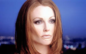 Julianne Moore: A Captivating Hybrid Of Beauty & Talent Wallpaper