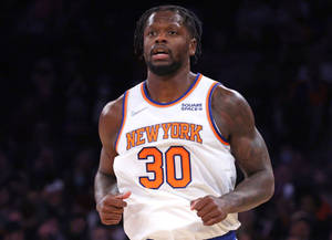 Julius Randle Knicks Simple Photo Wallpaper