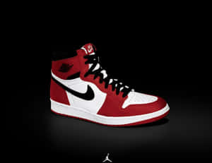 Jump Into With The Legendary Nike Air Jordan Wallpaper