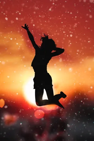 Jump Shot Girl Wallpaper