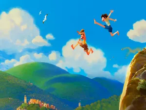 Jumping Luca Alberto Art Wallpaper