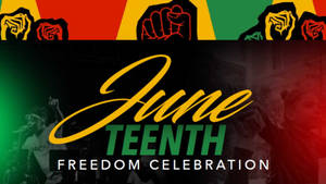 Juneteenth Celebration Poster Wallpaper