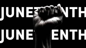 Juneteenth Closed Fist Wallpaper