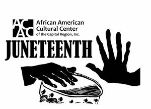 Juneteenth Hand And Bongo Drum Wallpaper