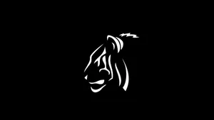 Jungle King Outline Wallpaper