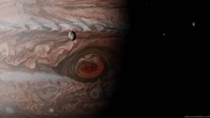 Jupiter And Its Moons Wallpaper