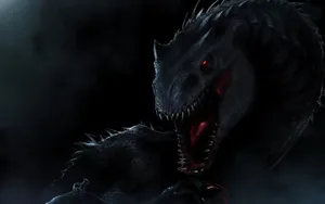 Jurassic World Red-eyed Dinosaur Wallpaper
