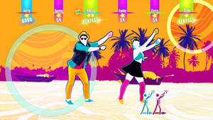 Just Dance 2017 Dancers On The Beach Wallpaper