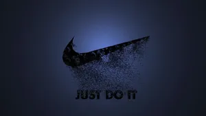 Just Do It Purple Poster Wallpaper