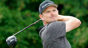 Justin Rose In A Gray Outfit Wallpaper