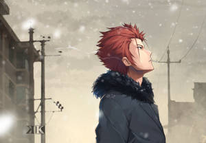 K Mikoto Smoking Wallpaper