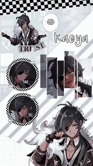 Kaeya Brilloin Sparks The Fire Of Hope Wallpaper