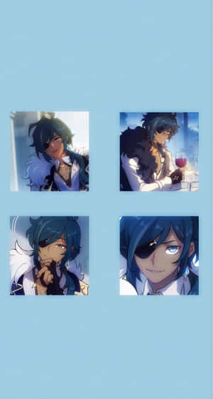 . Kaeya, The Charismatic, Windbloom Archer Wallpaper