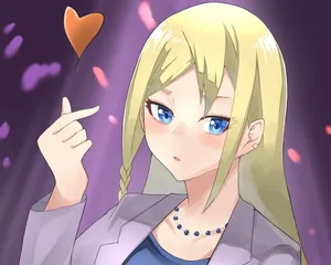 Kaguya Sama Love Is War Ai Finger Heart Wallpaper