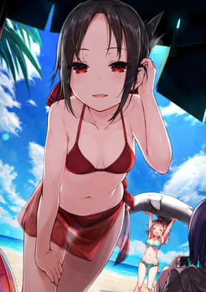 Kaguya Sama Love Is War Kaguya Bikini Wallpaper