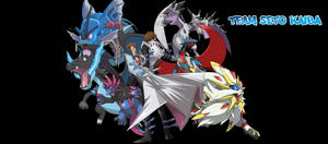 Kaiba And Pokemon Characters Wallpaper