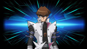 Kaiba Blue Beam Background Wallpaper