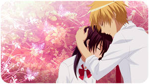 Kaichou Wa Maid Sama Misaki And Takumi Wallpaper