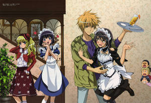 Kaichou Wa Maid Sama Misaki X Usui Wallpaper