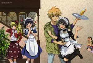 Kaichou Wa Maid Sama Misaki X Usui Wallpaper
