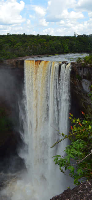 Kaieteur Falls Guyana Nature Beauty Wallpaper